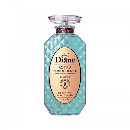 Moist Diane 香水貴油清爽去屑洗髮露 450ml 油膩/扁塌髮質適用 粉藍色 163-0743 Moist Diane 香水貴油清爽去屑洗髮露 450ml 油膩/扁塌髮質適用 粉藍色 163-0743